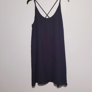 Navy blue dress